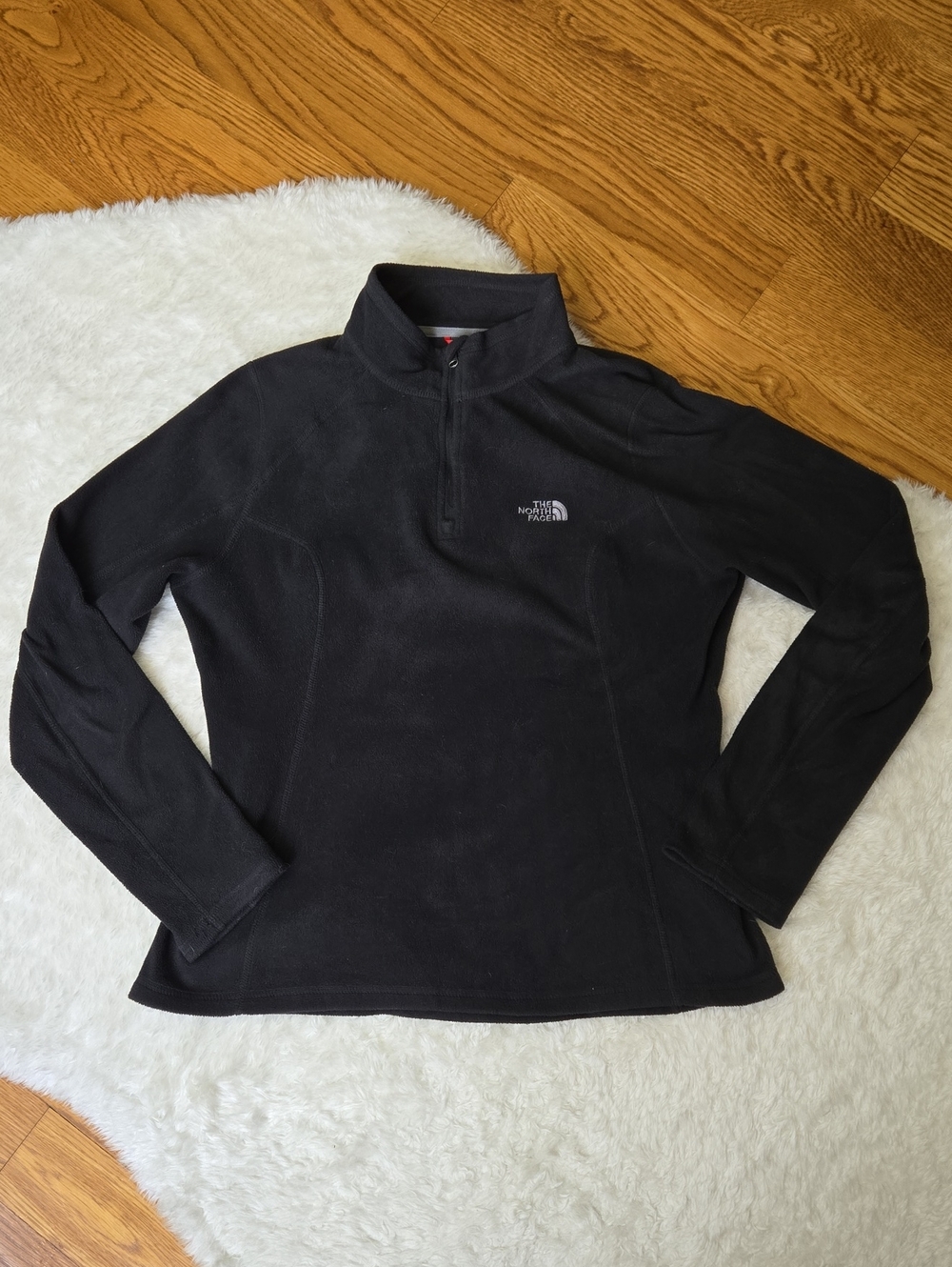 The North Face Fleece Quarter Zip, Womens Medium